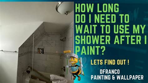 How Long After Painting Bathroom Can I Shower: A Detailed Discussion