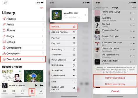 how to delete songs from apple music that you don't like