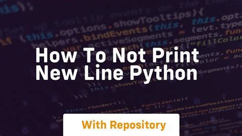 how to print new line in python and why is it important in programming?